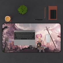 Load image into Gallery viewer, Puella Magi Madoka Magica Mouse Pad (Desk Mat) With Laptop
