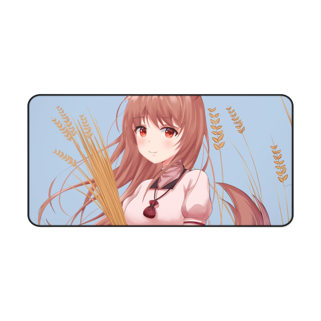 Spice And Wolf Mouse Pad (Desk Mat)