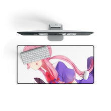 Load image into Gallery viewer, Mirai Nikki Yuno Gasai Mouse Pad (Desk Mat) On Desk
