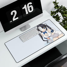 Load image into Gallery viewer, Is It Wrong to Try to Pick Up Girls in a Dungeon? Hestia Mouse Pad (Desk Mat) With Laptop
