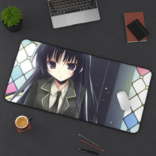 Load image into Gallery viewer, Mikazuki Yozora Mouse Pad (Desk Mat) On Desk
