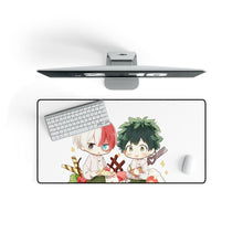 Load image into Gallery viewer, My Hero Academia Izuku Midoriya, Katsuki Bakugou Mouse Pad (Desk Mat) On Desk
