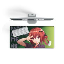 Load image into Gallery viewer, Anime Gabriel DropOut Mouse Pad (Desk Mat) On Desk
