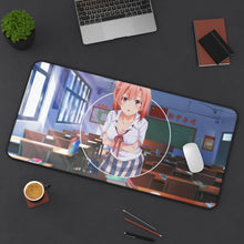 Load image into Gallery viewer, Yui Yuigahama Mouse Pad (Desk Mat) On Desk
