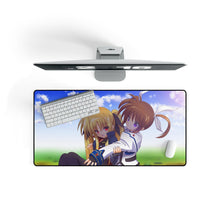 Load image into Gallery viewer, Magical Girl Lyrical Nanoha Mouse Pad (Desk Mat) On Desk
