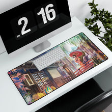 Load image into Gallery viewer, Anime Geisha Mouse Pad (Desk Mat) With Laptop
