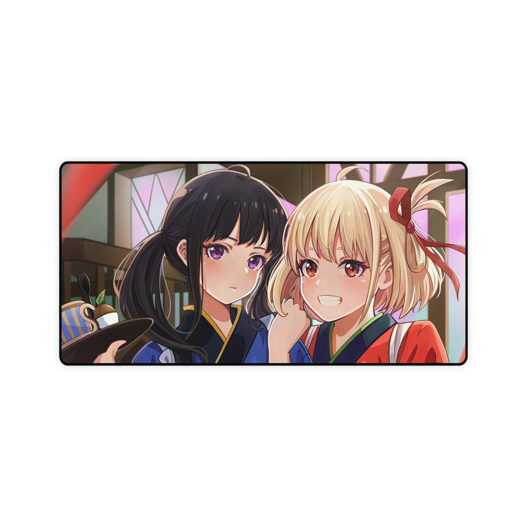 Chisato Nishikigi & Takina Inoue Mouse Pad (Desk Mat)