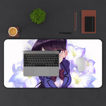 Load image into Gallery viewer, Komi Can&#39;t Communicate Komi Shouko Mouse Pad (Desk Mat) With Laptop
