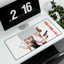 Load image into Gallery viewer, Koukaku No Pandora Mouse Pad (Desk Mat) With Laptop
