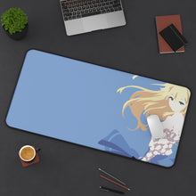 Load image into Gallery viewer, Violet Evergarden Violet Evergarden Mouse Pad (Desk Mat) With Laptop

