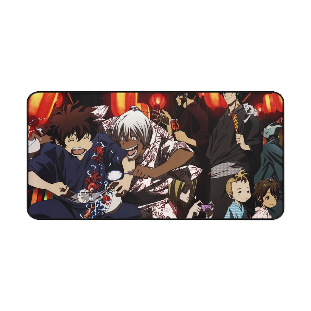Blood Blockade Battlefront Leonardo Watch, Klaus Von Reinherz, Zapp Renfro, Steven A. Starphase Mouse Pad (Desk Mat)