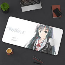 Load image into Gallery viewer, My Teen Romantic Comedy SNAFU Yukino Yukinoshita Mouse Pad (Desk Mat) On Desk
