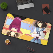 Load image into Gallery viewer, The Melancholy Of Haruhi Suzumiya Mouse Pad (Desk Mat) On Desk
