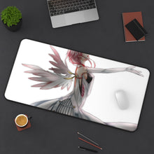 Load image into Gallery viewer, Guilty Crown Inori Yuzuriha Mouse Pad (Desk Mat) On Desk
