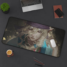 Load image into Gallery viewer, Princess Mononoke Mouse Pad (Desk Mat) On Desk
