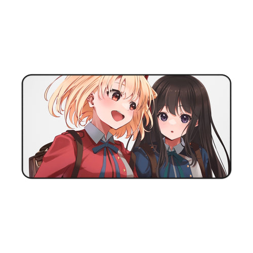 Lycoris Recoil Takina Inoue, Chisato Nishikigi Mouse Pad (Desk Mat)