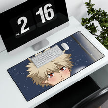 Load image into Gallery viewer, Katsuki Bakugou Mouse Pad (Desk Mat) With Laptop
