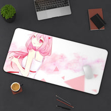 Load image into Gallery viewer, Guilty Crown Inori Yuzuriha Mouse Pad (Desk Mat) On Desk
