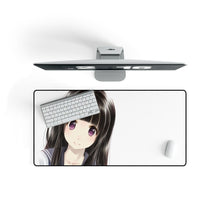 Load image into Gallery viewer, Eru Chitanda  Face Mouse Pad (Desk Mat) On Desk
