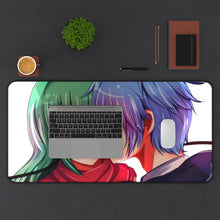 Load image into Gallery viewer, Nagisa and Kaede Mouse Pad (Desk Mat) With Laptop
