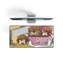 Load image into Gallery viewer, Hakuouki Shinsengumi Kitan Mouse Pad (Desk Mat) On Desk

