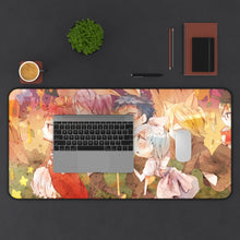 Load image into Gallery viewer, Kuroko&#39;s Basketball Mouse Pad (Desk Mat) With Laptop
