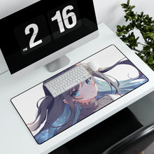 Load image into Gallery viewer, Anime Girl Mouse Pad (Desk Mat) With Laptop
