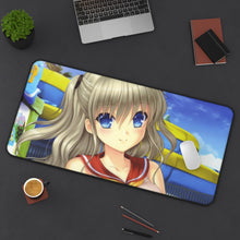 Load image into Gallery viewer, Nao Tomori Face Mouse Pad (Desk Mat) On Desk
