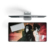 Load image into Gallery viewer, Sasuke vs itachi Mouse Pad (Desk Mat) On Desk
