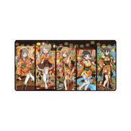 Memory Defrag Yukata Banner Mouse Pad (Desk Mat)