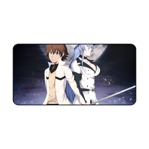 Tatsumi and esdeath Mouse Pad (Desk Mat)