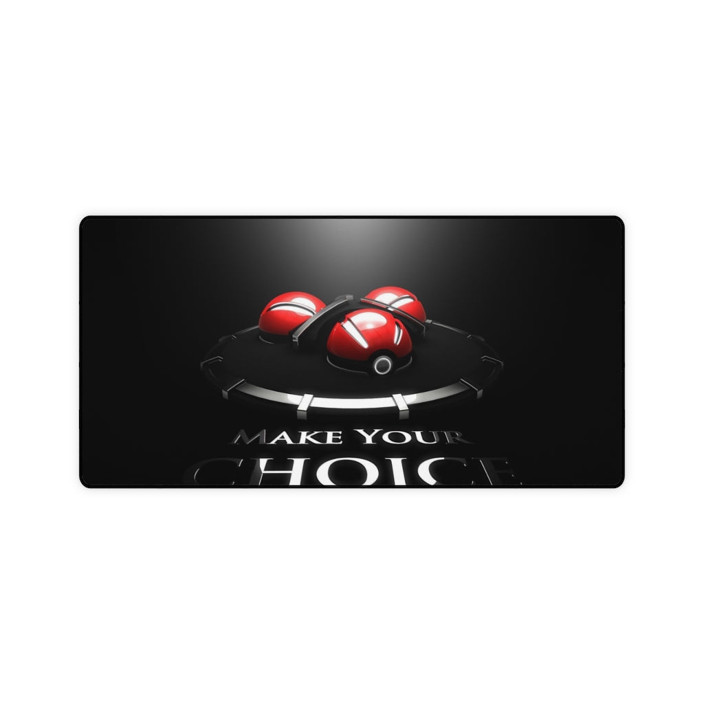 Pokeballs Mouse Pad (Desk Mat)