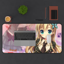 Load image into Gallery viewer, Boku Wa Tomodachi Ga Sukunai Sena Kashiwazaki Mouse Pad (Desk Mat) With Laptop
