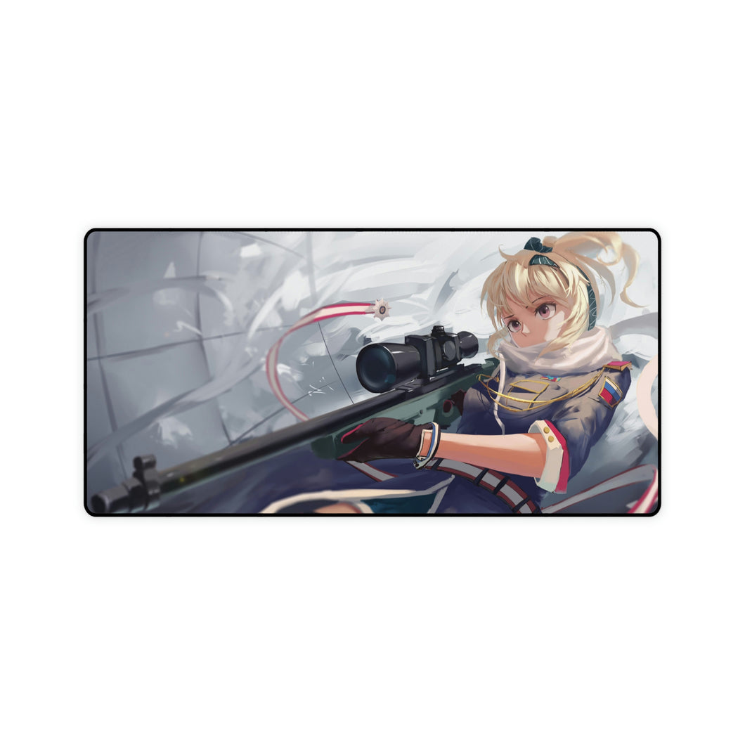 Anime, Girls Frontline, Guns, Sniper, Rifle, 8K, #8 Mouse Pad (Desk Mat)