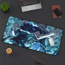 Load image into Gallery viewer, Toji Fushiguro Mouse Pad (Desk Mat) With Laptop
