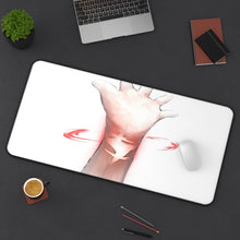 Load image into Gallery viewer, Kiznaiver Mouse Pad (Desk Mat) On Desk
