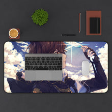 Load image into Gallery viewer, Granblue Fantasy Granblue Fantasy, Sandalphon Mouse Pad (Desk Mat) With Laptop
