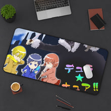 Load image into Gallery viewer, Durarara!! Izaya Orihara, Masaomi Kida, Anri Sonohara Mouse Pad (Desk Mat) On Desk
