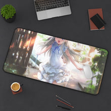 Load image into Gallery viewer, Anohana Meiko Honma Mouse Pad (Desk Mat) On Desk
