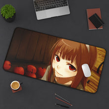 Load image into Gallery viewer, Spice And Wolf Mouse Pad (Desk Mat) On Desk
