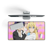 Load image into Gallery viewer, Nisekoi Chitoge Kirisaki Mouse Pad (Desk Mat) On Desk
