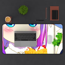 Load image into Gallery viewer, Miss Kobayashi&#39;s Dragon Maid Kanna Kamui, Kobayashi San Chi No Maid Dragon Mouse Pad (Desk Mat) With Laptop
