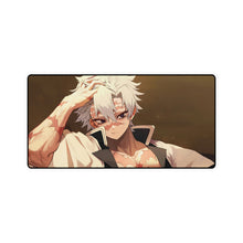 Load image into Gallery viewer, Sanemi Wind Hashira Demon Mouse Pad (Desk Mat)

