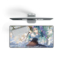 Load image into Gallery viewer, Vocaloid Mouse Pad (Desk Mat) On Desk
