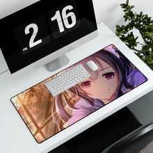 Load image into Gallery viewer, Nico Yazawa Mouse Pad (Desk Mat) With Laptop
