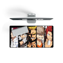 Load image into Gallery viewer, My Hero Academia Izuku Midoriya, Katsuki Bakugou, All Might Mouse Pad (Desk Mat) On Desk
