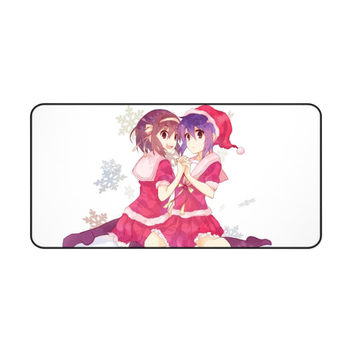 The Melancholy Of Haruhi Suzumiya Mouse Pad (Desk Mat)