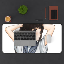 Load image into Gallery viewer, Hyouka Eru Chitanda Mouse Pad (Desk Mat) With Laptop
