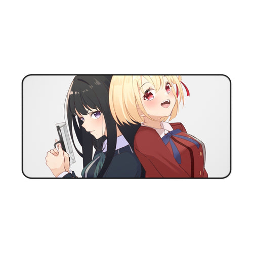 Lycoris Recoil Takina Inoue, Chisato Nishikigi Mouse Pad (Desk Mat)