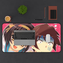 Load image into Gallery viewer, The Melancholy Of Haruhi Suzumiya Mouse Pad (Desk Mat) With Laptop
